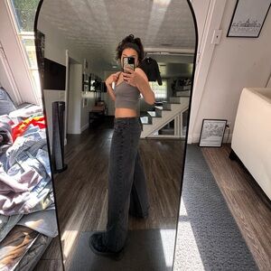 Black Wide Leg Jeans